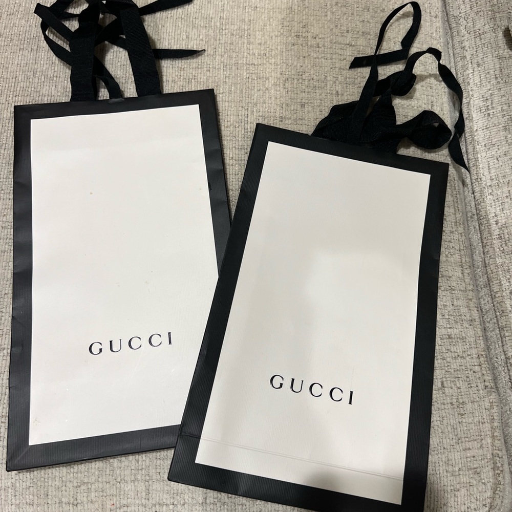 GUCCI GIFT SHOPPING BAG